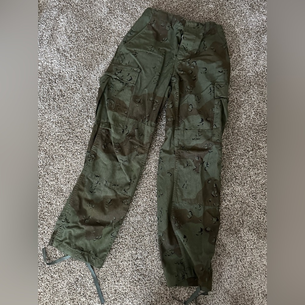 Anthropologie Camo Cargo Pant